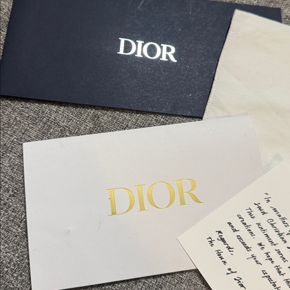 Dior Dust Bag and Cards - Picture 2 of 8